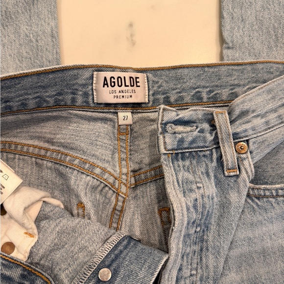 Agolde Riley High Rise Jeans - Picture 8 of 10